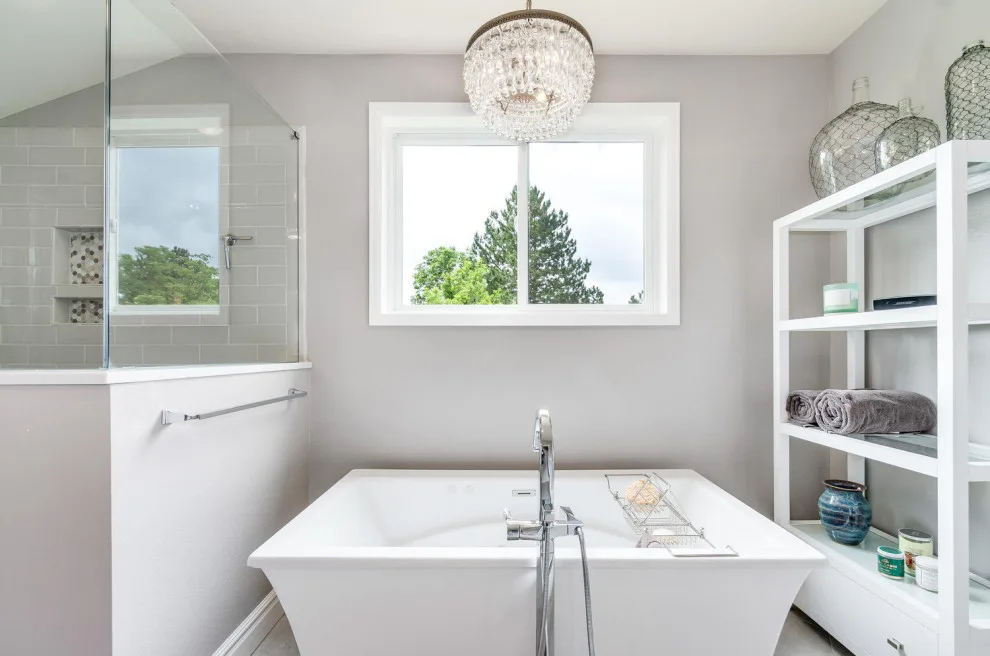 Couples' Master Bathroom; Designed by Linda Brooks by Kitchens On Broadway - Photo 5