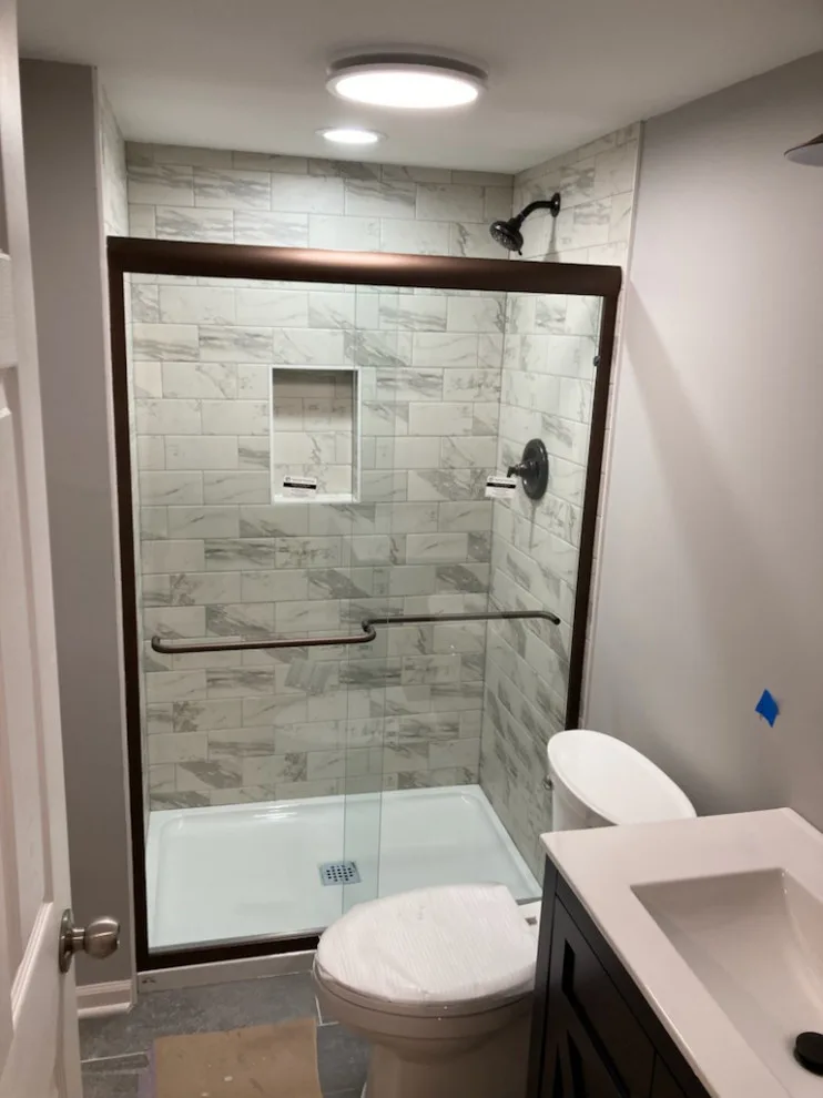 Hoffman Estates Restroom by Premier Kitchen & Bath Remodeling - Photo 6