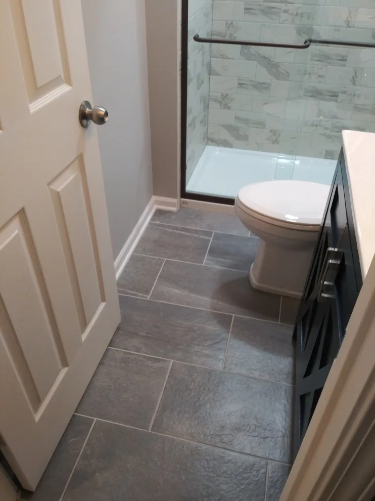 Hoffman Estates Restroom by Premier Kitchen & Bath Remodeling - Photo 14