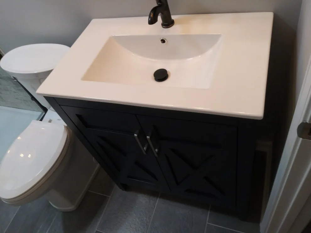 Hoffman Estates Restroom by Premier Kitchen & Bath Remodeling - Photo 5
