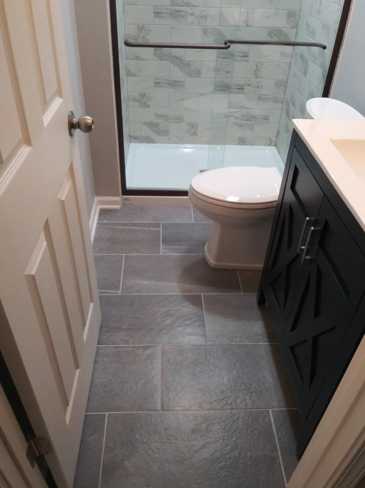 Hoffman Estates Restroom by Premier Kitchen & Bath Remodeling - Photo 10