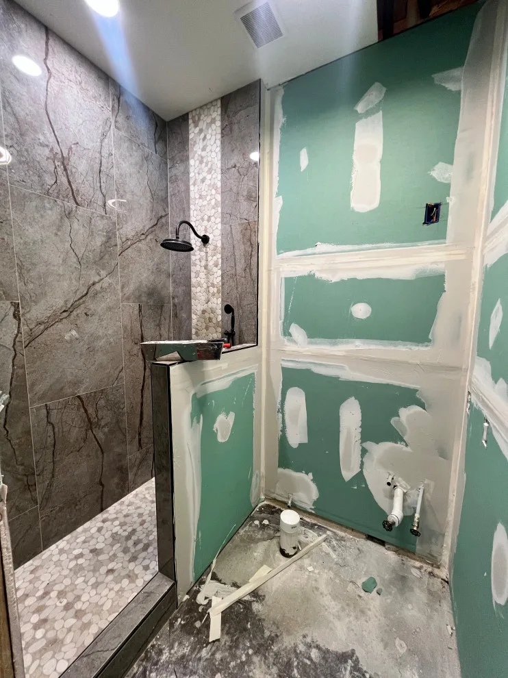 Custom Designed Bathroom Addition for Red Oak Cottage by Big Buck Construction & Remodeling - Photo 2