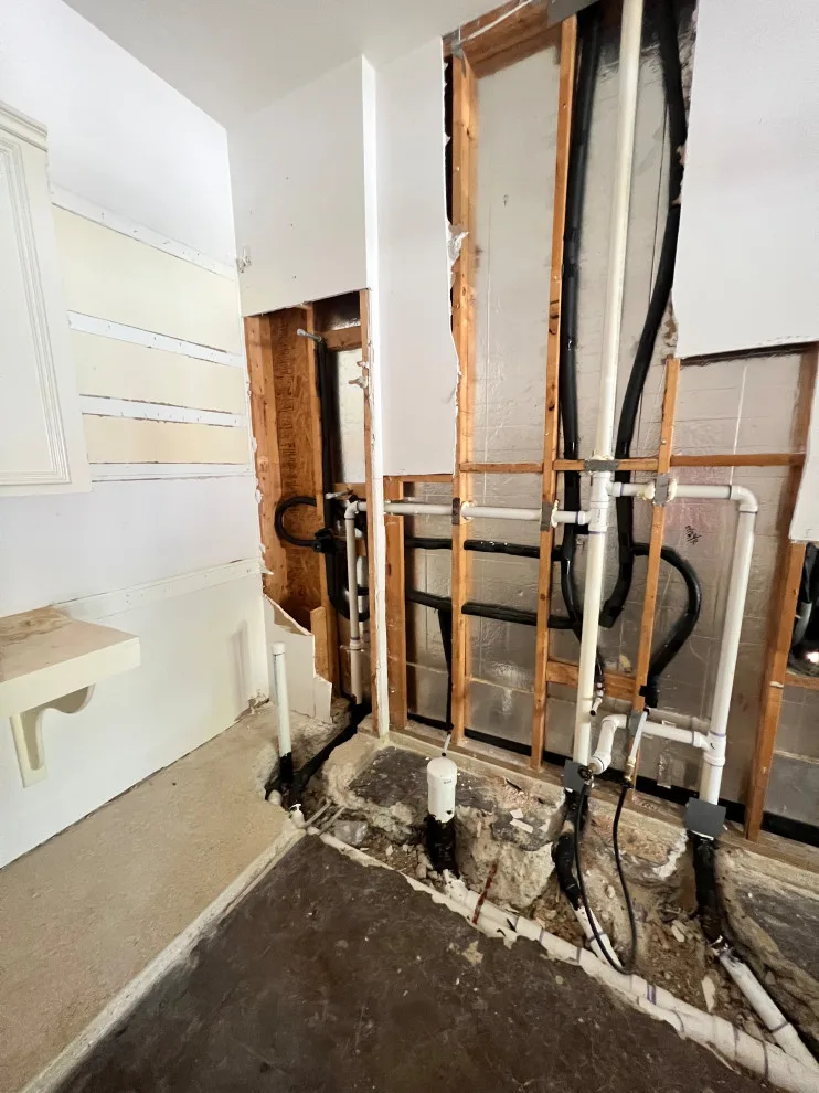 Custom Designed Bathroom Addition for Red Oak Cottage by Big Buck Construction & Remodeling - Photo 9