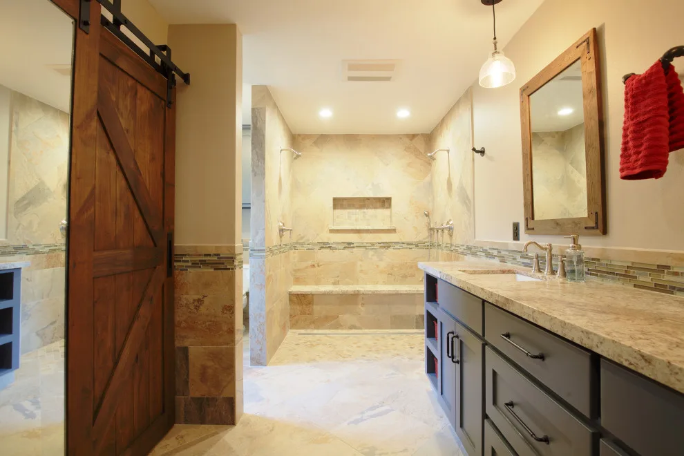 Houston Primary Bathroom by Vick Construction & Remodeling - Photo 12