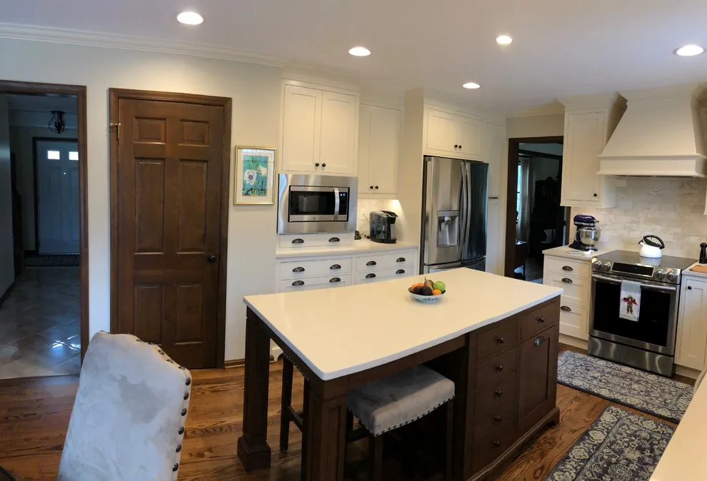 Recessed Cabinet Kitchen by Whitney Garrett / Kenwood Kitchens - Photo 9