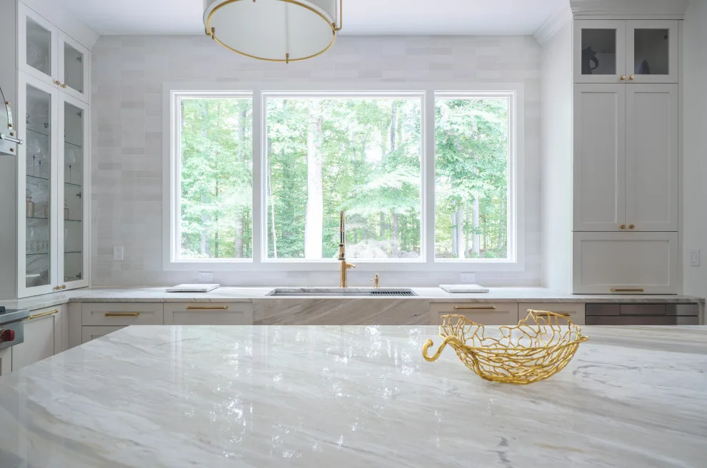 Exploring a Stunning Transitional Kitchen with Quartzite Countertops by Boss Design Center - Photo 16