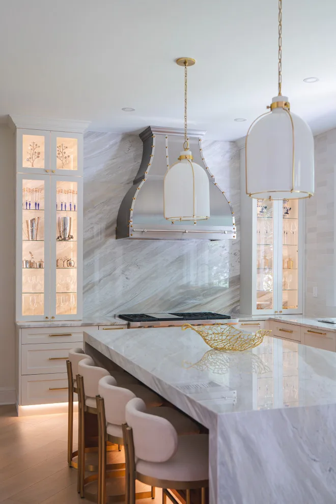 Exploring a Stunning Transitional Kitchen with Quartzite Countertops by Boss Design Center - Photo 5