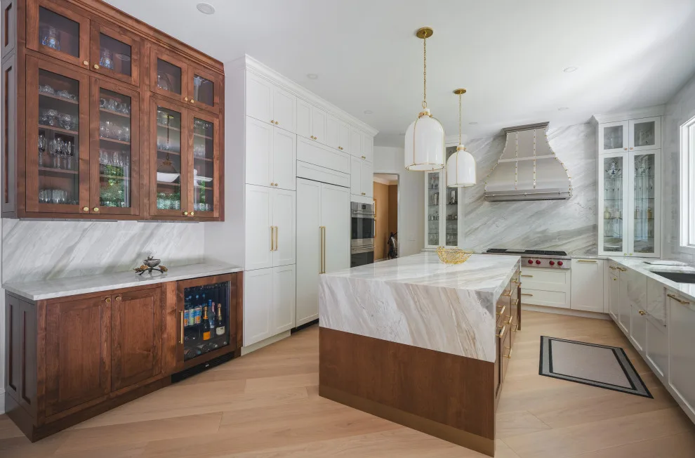 Exploring a Stunning Transitional Kitchen with Quartzite Countertops by Boss Design Center - Photo 12