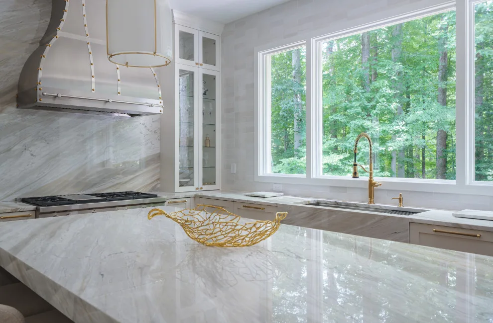 Exploring a Stunning Transitional Kitchen with Quartzite Countertops by Boss Design Center - Photo 22