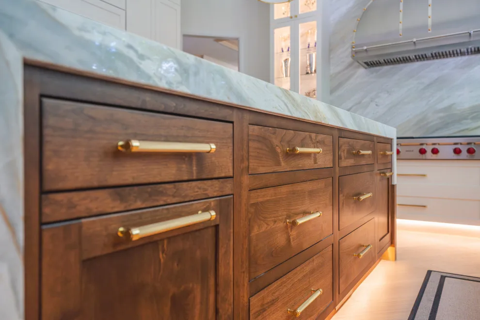 Exploring a Stunning Transitional Kitchen with Quartzite Countertops by Boss Design Center - Photo 11