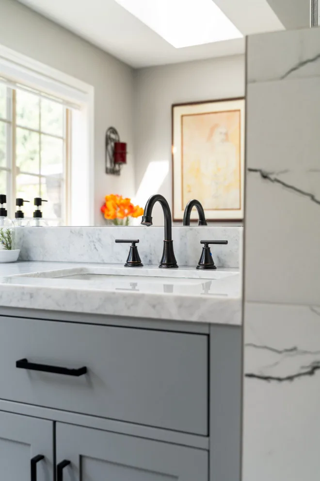 James and Lisa | Primary Bathroom by Solid Kitchen & Bath - Photo 15