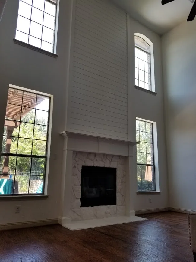 Fireplace and Paint Refresh by Artisan Tile Remodeling - Photo 2