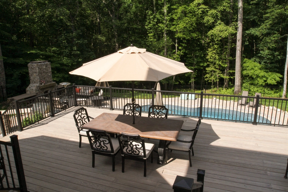 Pool, Patio, Outdoor Living Space with Shower by Ayers Hardscapes & Landscapes LLC - Photo 19