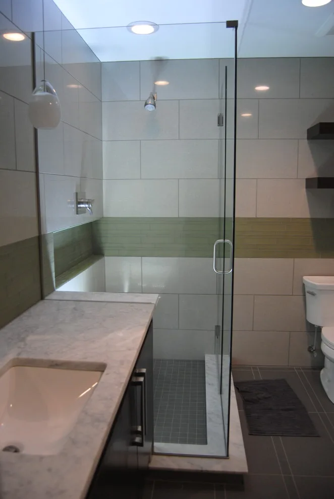 Kenilworth Contemporary Bathroom Renovation by Spencer's Contracting LLC - Photo 4