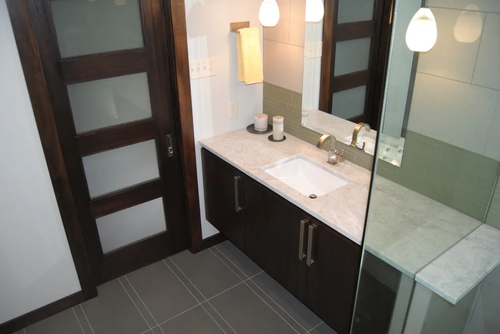 Kenilworth Contemporary Bathroom Renovation by Spencer's Contracting LLC - Photo 5