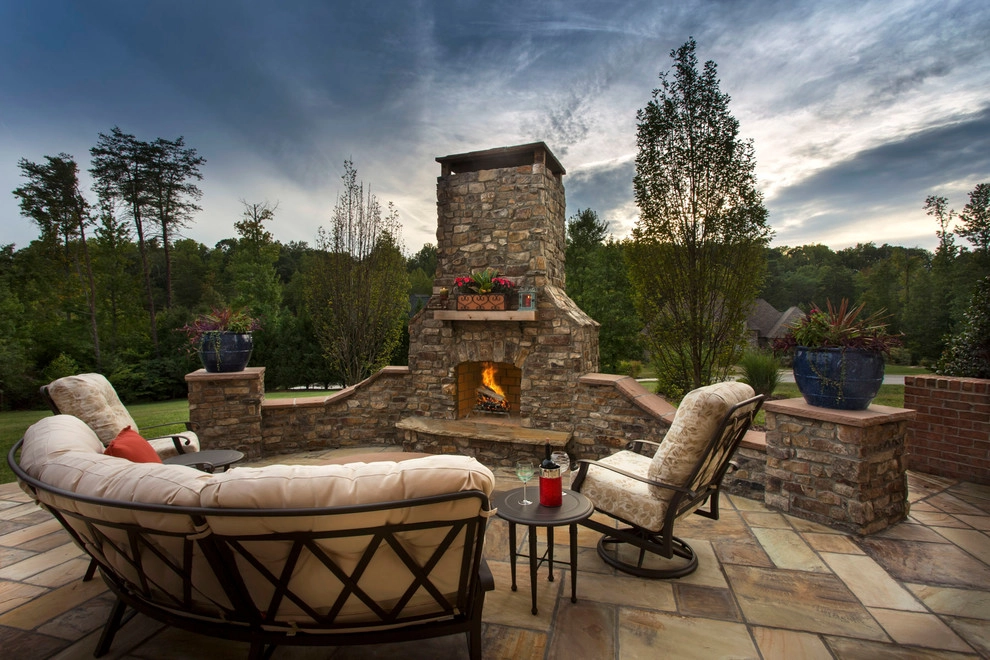 Custom Outdoor Fireplaces by Ayers Hardscapes & Landscapes LLC - Photo 5