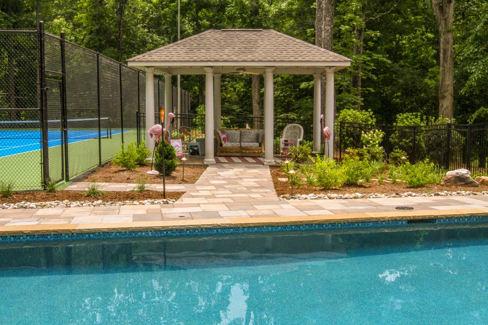 Lap Pool, Pool House, Gazebo and Landscape by Ayers Hardscapes & Landscapes LLC - Photo 78