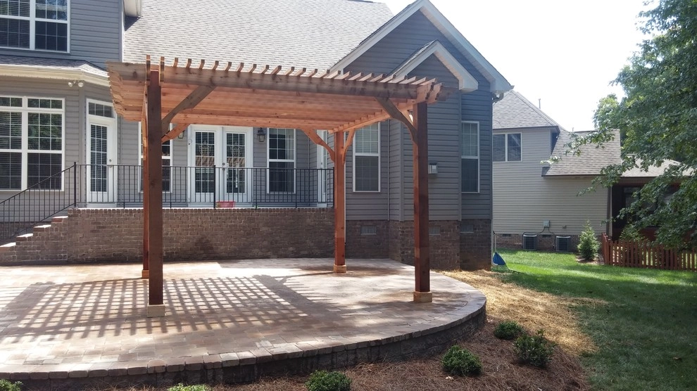 Pergola with paver patio by Ayers Hardscapes & Landscapes LLC - Photo 2