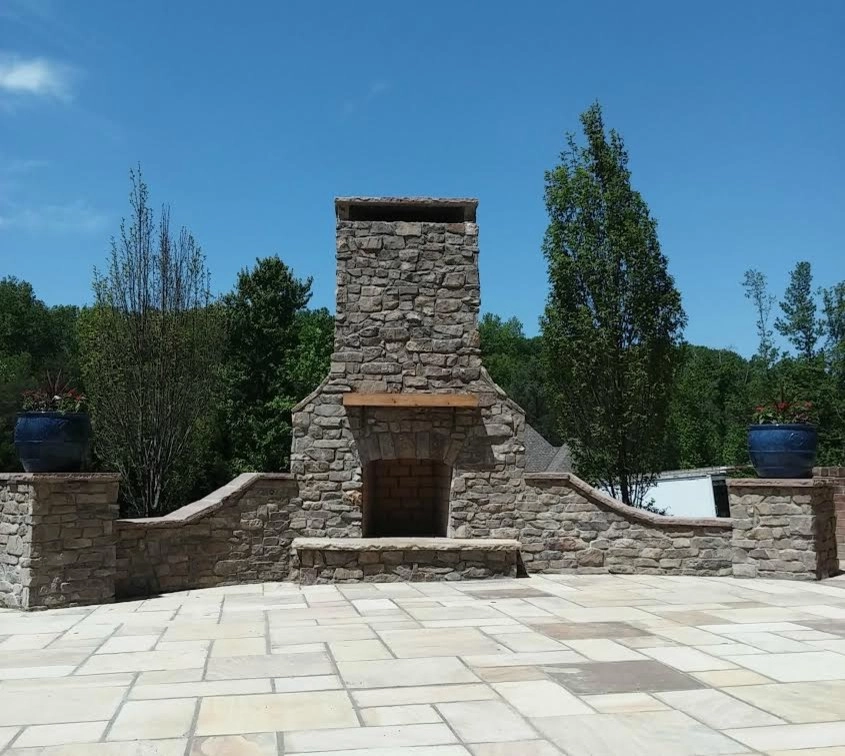 Custom Outdoor Fireplaces by Ayers Hardscapes & Landscapes LLC - Photo 7