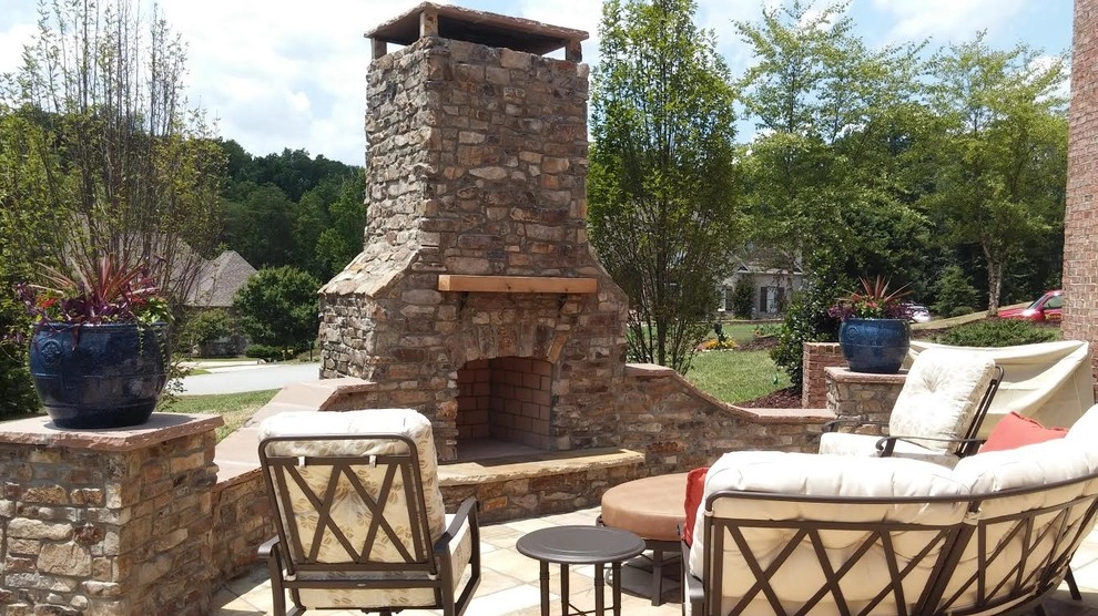 Custom Outdoor Fireplaces by Ayers Hardscapes & Landscapes LLC - Photo 2