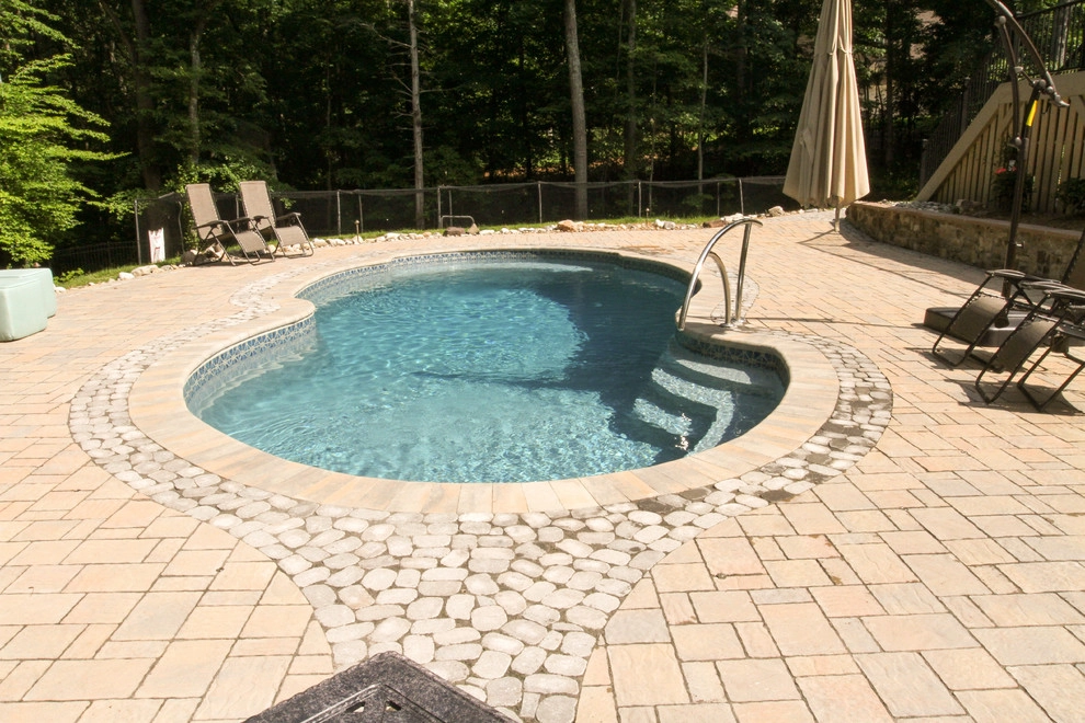 Pool, Patio, Outdoor Living Space with Shower by Ayers Hardscapes & Landscapes LLC - Photo 38