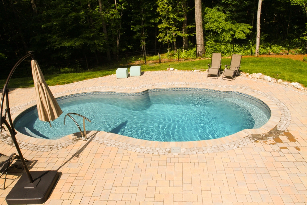 Pool, Patio, Outdoor Living Space with Shower by Ayers Hardscapes & Landscapes LLC - Photo 32