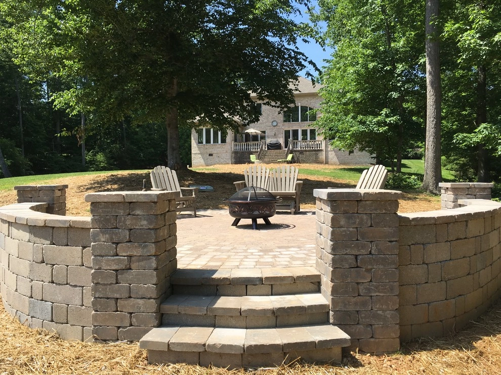 Paver patio at lake house by Ayers Hardscapes & Landscapes LLC - Photo 2