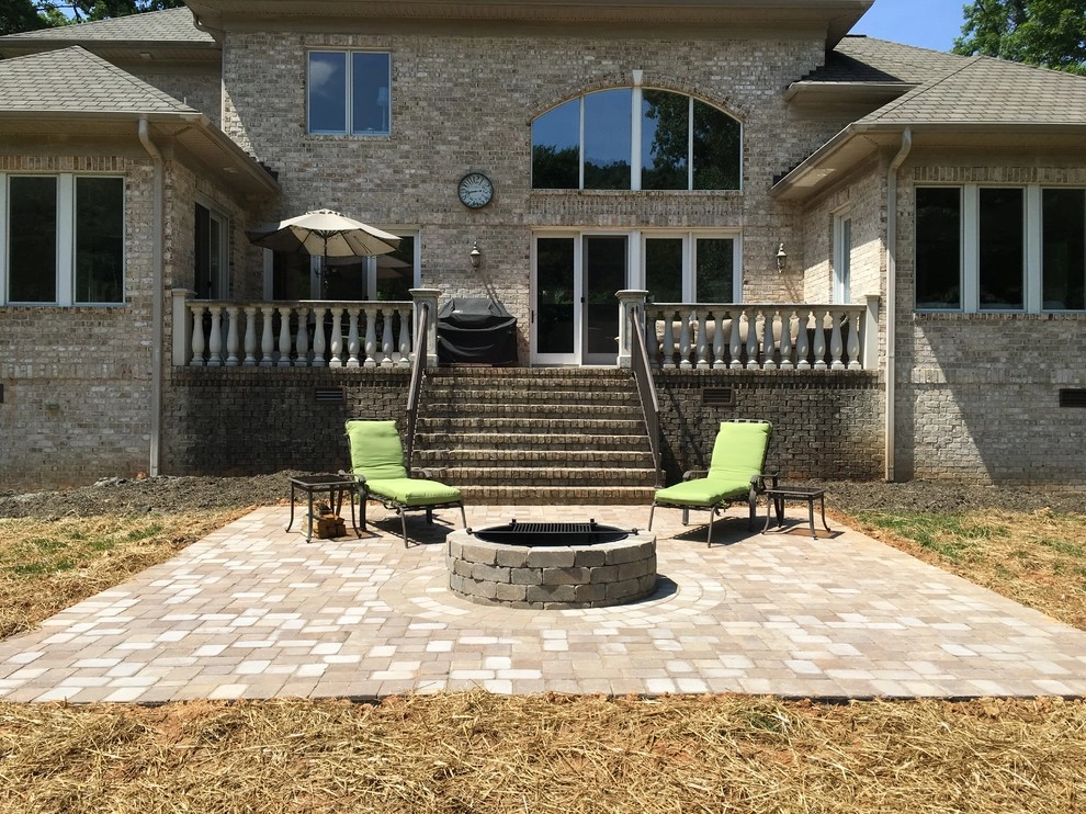Paver patio at lake house by Ayers Hardscapes & Landscapes LLC - Photo 3