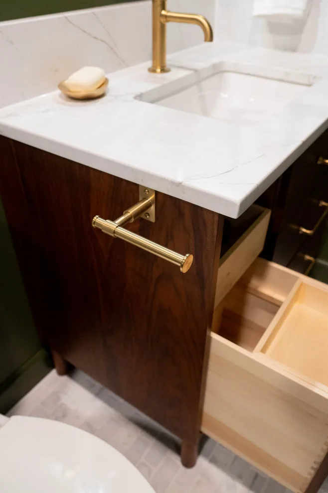 Keythorpe Guest Washroom by Wade Home Remodeling - Photo 13