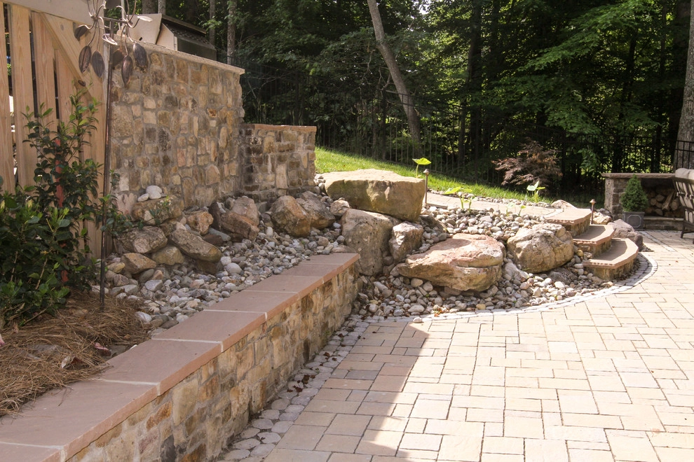 Pool, Patio, Outdoor Living Space with Shower by Ayers Hardscapes & Landscapes LLC - Photo 5