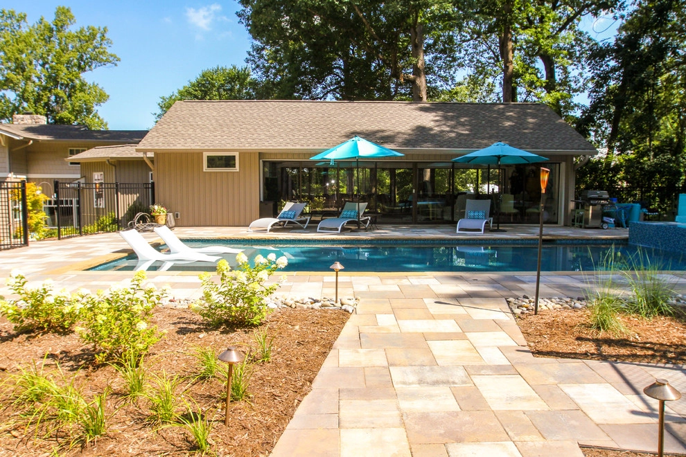 Lap Pool, Pool House, Gazebo and Landscape by Ayers Hardscapes & Landscapes LLC - Photo 22