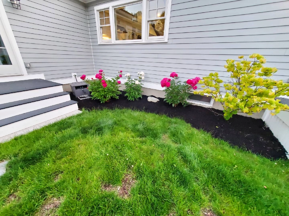 Planting and fresh mulch by B & B Outdoor Solutions LLC - Photo 4