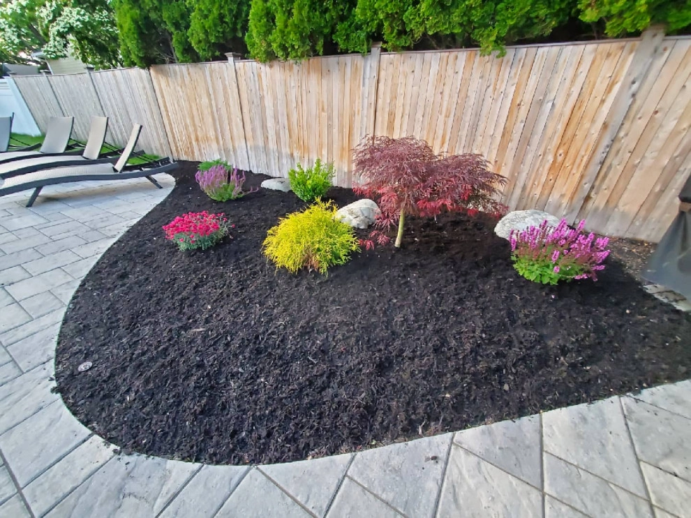 Planting and fresh mulch by B & B Outdoor Solutions LLC - Photo 5