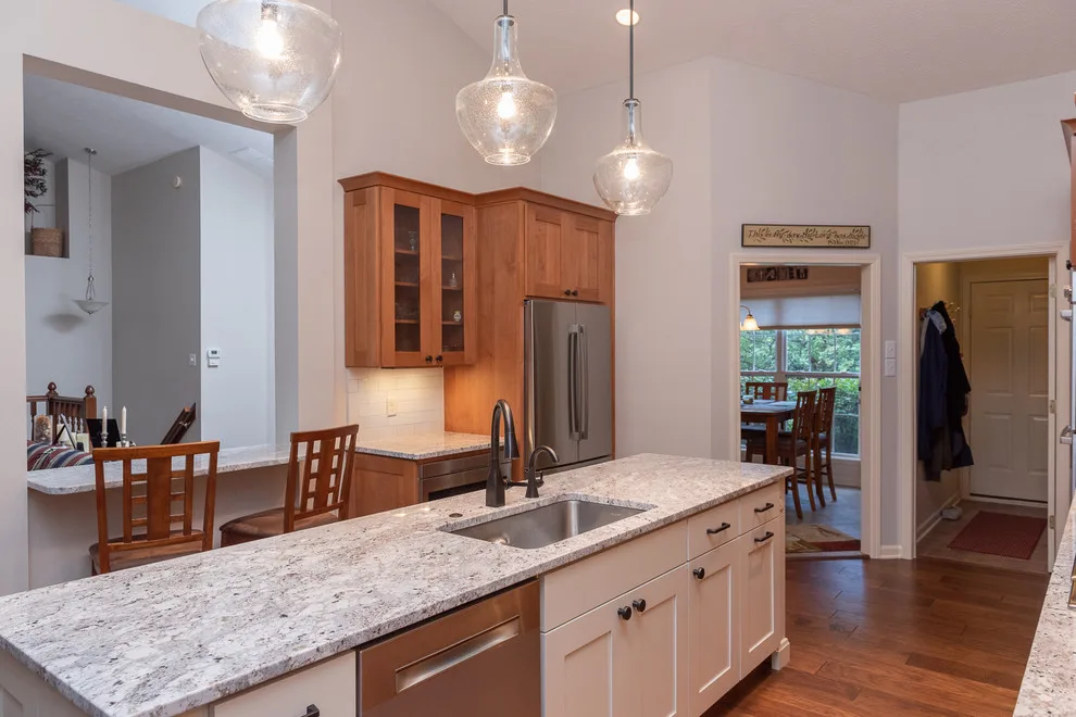 Fishers, IN Kitchen and Hardwood Flooring Project - 2018 by The HomeWright, LLC - Photo 5