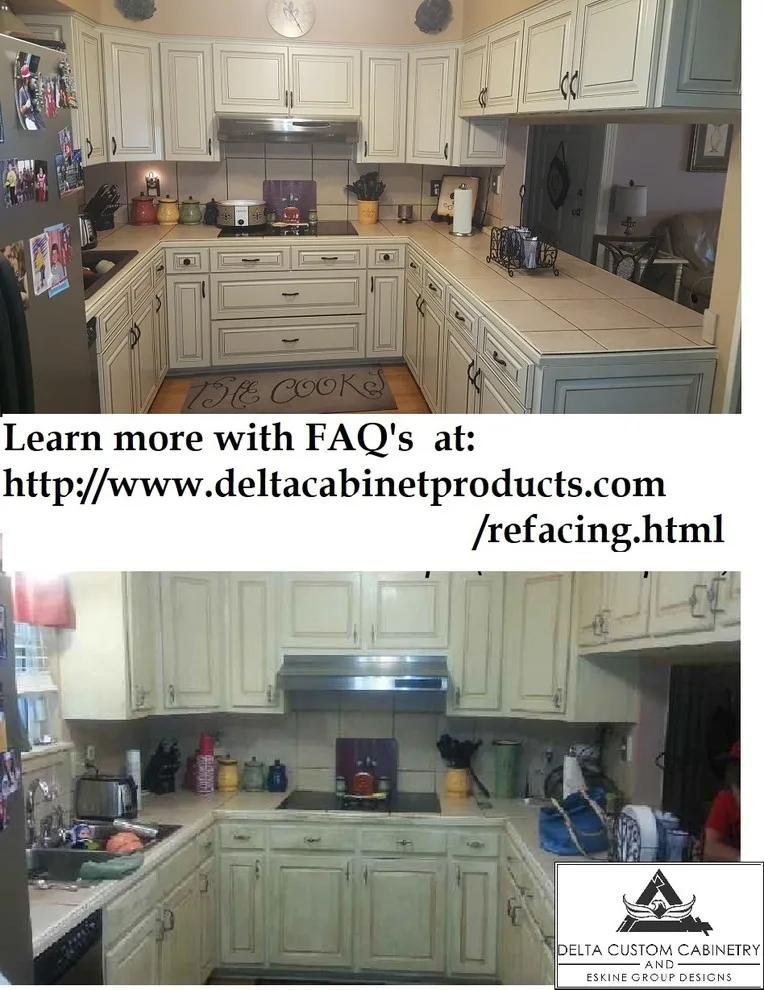 Cabinet Refacing for Kitchens by Delta Cabinets Of New Orleans - Photo 4