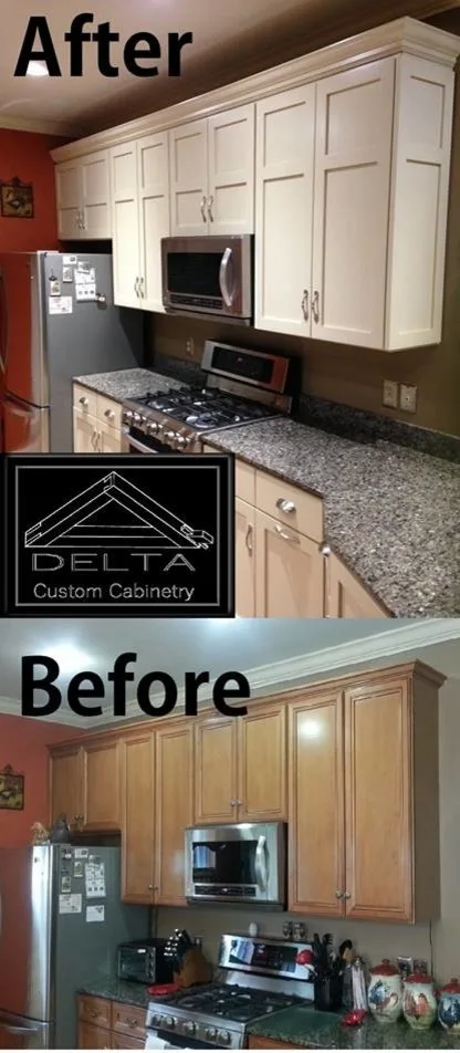 Cabinet Refacing for Kitchens by Delta Cabinets Of New Orleans - Photo 2