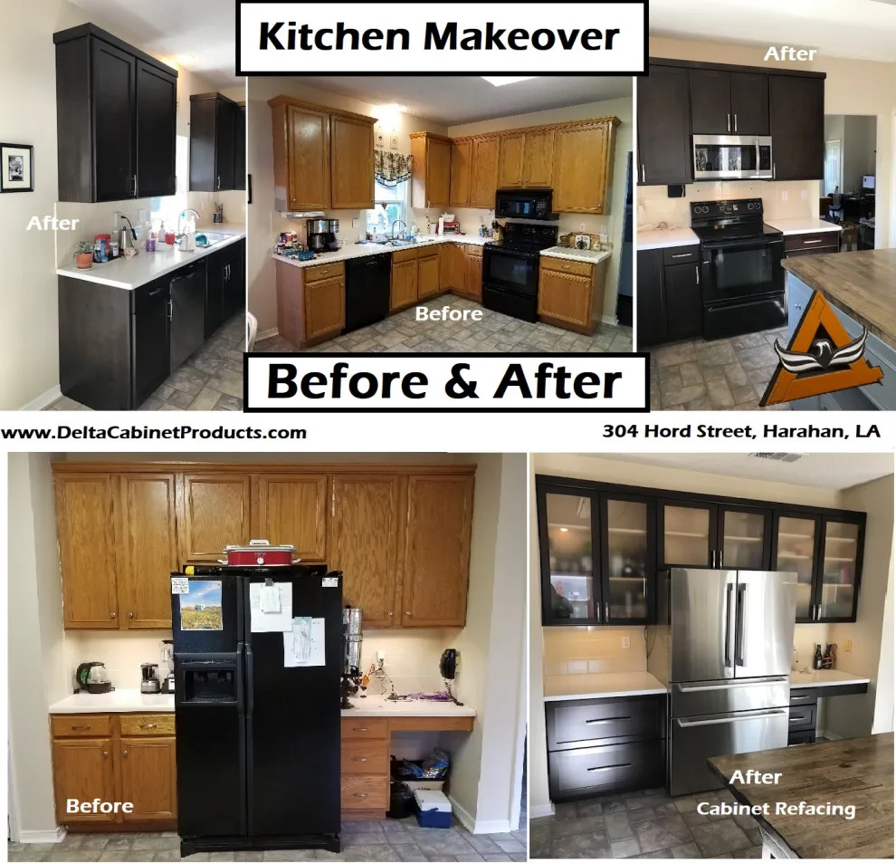 Cabinet Refacing for Kitchens by Delta Cabinets Of New Orleans - Photo 8