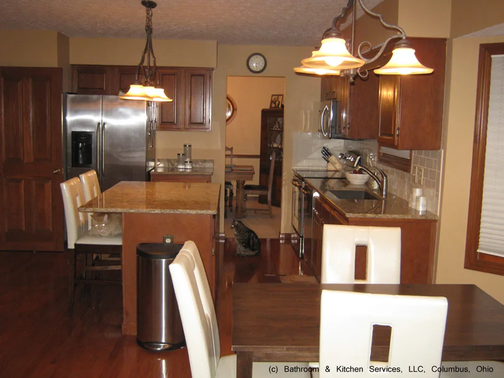 Upgrade of kitchen countertop backsplash by Bathroom And Kitchen Services, LLC - Photo 5