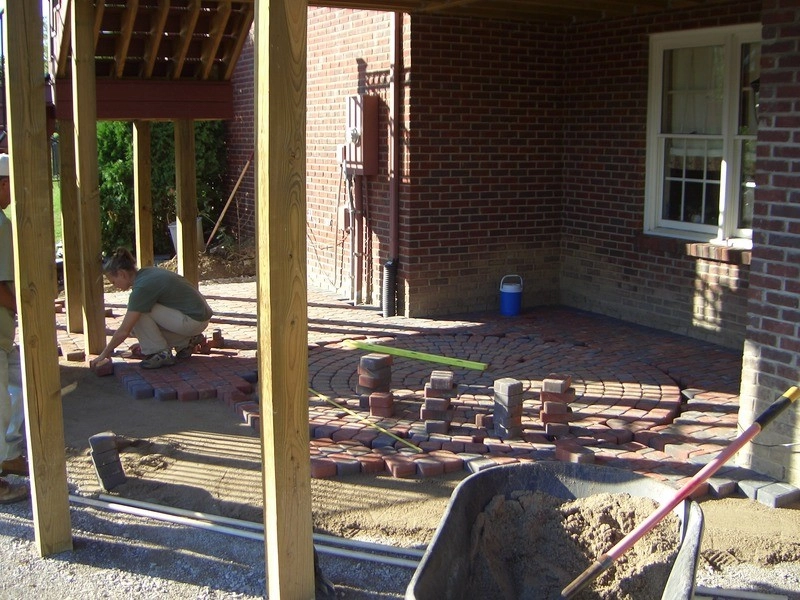 Patio Under Deck w/ Retaining Wall and Steps by Executive Landscape Services, LLC - Photo 10