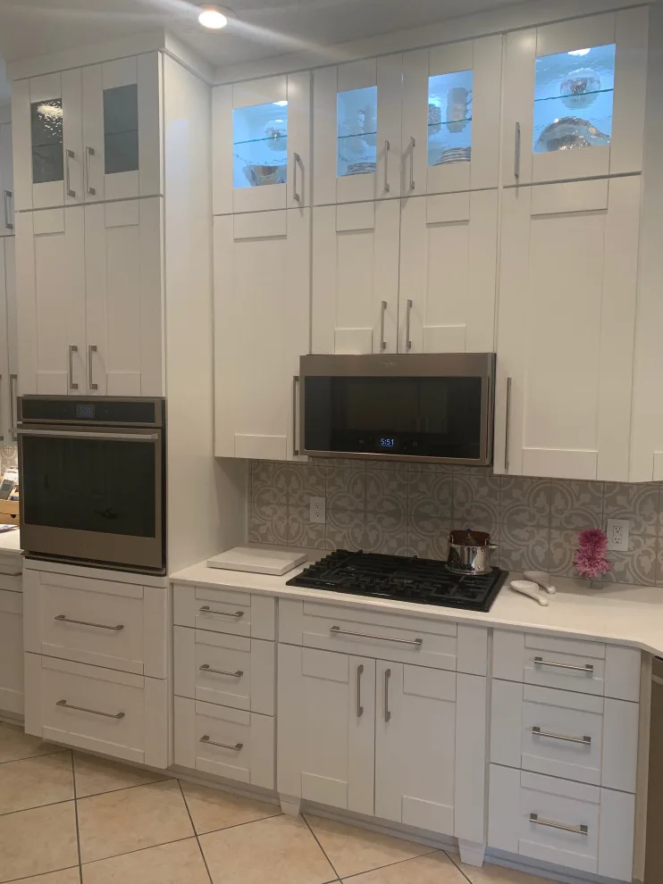 Shaker Style Cabinets with Quartz Countertops by Enchantment Design & Remodeling, LLC - Photo 4