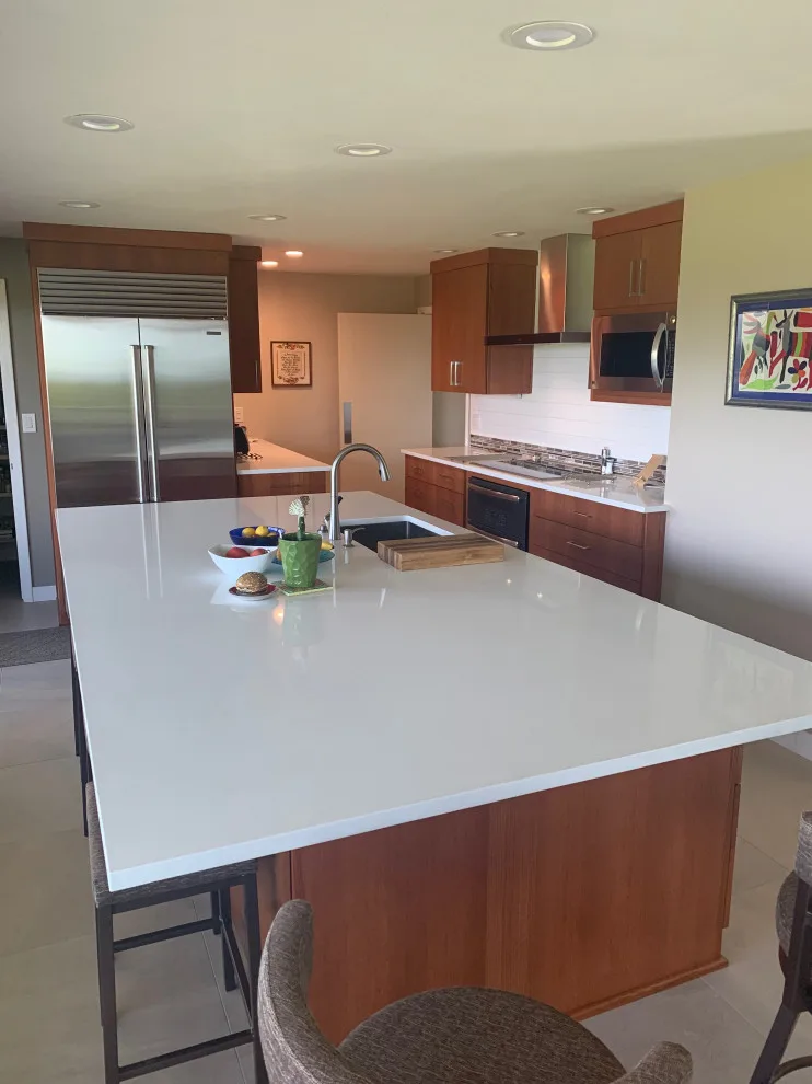 Contemporary Rift Oak Cabinetry by Enchantment Design & Remodeling, LLC - Photo 3