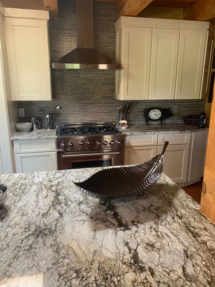 Faded White Cabinets by Enchantment Design & Remodeling, LLC - Photo 2