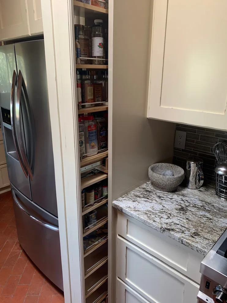 Faded White Cabinets by Enchantment Design & Remodeling, LLC - Photo 3