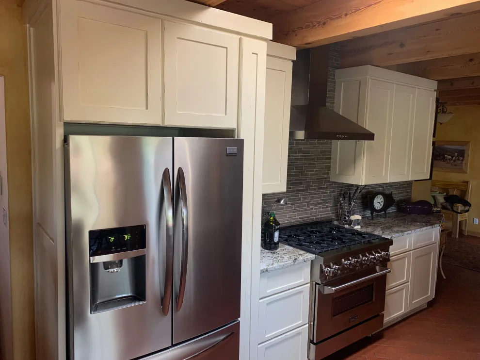 Faded White Cabinets by Enchantment Design & Remodeling, LLC - Photo 6
