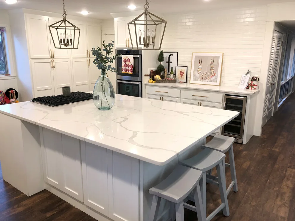 Calcatta Quartz Kitchen Renovation by Stone Studio A Division Of Contemporary Concepts I - Photo 7