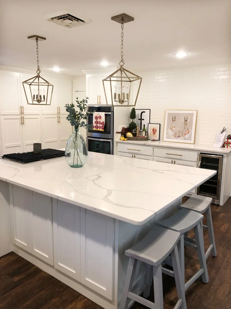 Calcatta Quartz Kitchen Renovation by Stone Studio A Division Of Contemporary Concepts I - Photo 4