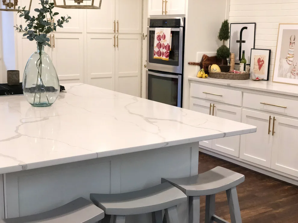 Calcatta Quartz Kitchen Renovation by Stone Studio A Division Of Contemporary Concepts I - Photo 6