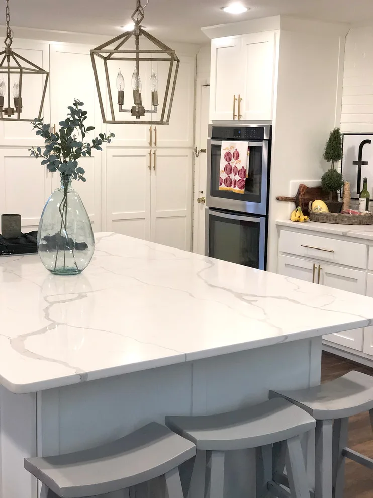 Calcatta Quartz Kitchen Renovation by Stone Studio A Division Of Contemporary Concepts I - Photo 3