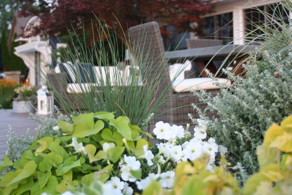 Contemporary Lakeside Entertaining by Barkman Landscaping INC - Photo 3