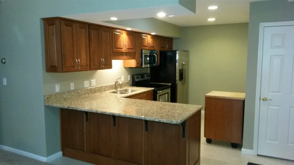 Kitchen Renovation with Cabinet Refacing and New Installations by Kitchen Solvers Of Fort Wayne & Toledo - Photo 2
